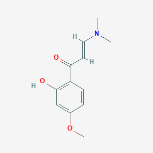 molecular formula C12H15NO3 B2863852 (2E)-3-(dimethylamino)-1-(2-hydroxy-4-methoxyphenyl)-2-propen-1-one CAS No. 1005336-17-3