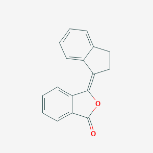 molecular formula C17H12O2 B286398 3-(2,3-dihydro-1H-inden-1-ylidene)-2-benzofuran-1(3H)-one 