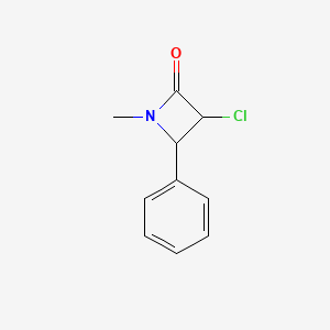 molecular formula C10H10ClNO B2863985 3-Chloro-1-methyl-4-phenylazetidin-2-one CAS No. 79114-20-8