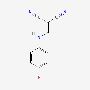 2-[(4-Fluoroanilino)methylene]malononitrile