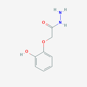 molecular formula C8H10N2O3 B2864053 2-(2-Hydroxyphenoxy)acetohydrazide CAS No. 304646-49-9