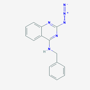 molecular formula C15H12N6 B2864072 2-azido-N-benzylquinazolin-4-amine CAS No. 1955558-07-2