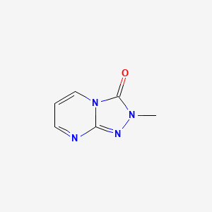 molecular formula C6H6N4O B2864089 2-甲基-[1,2,4]三唑并[4,3-a]嘧啶-3(2H)-酮 CAS No. 1330404-31-3