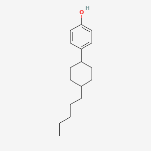 molecular formula C17H26O B2864145 4-(反式-4-戊基环己基)苯酚 CAS No. 82575-69-7