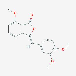 3-(3,4-dimethoxybenzylidene)-7-methoxy-2-benzofuran-1(3H)-one