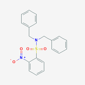 molecular formula C20H18N2O4S B286416 N,N-dibenzyl-2-nitrobenzenesulfonamide 