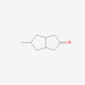 molecular formula C9H14O B2864571 5-Methyl-octahydropentalen-2-one CAS No. 860569-26-2