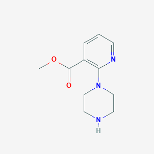 B028646 Methyl 2-(piperazin-1-yl)nicotinate CAS No. 104813-92-5