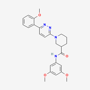 N-(3,5-dimethoxyphenyl)-1-(6-(2-methoxyphenyl)pyridazin-3-yl)piperidine-3-carboxamide