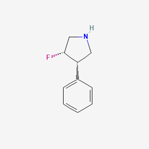 (3S,4S)-3-Fluoro-4-phenylpyrrolidine