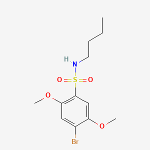 4-bromo-N-butyl-2,5-dimethoxybenzenesulfonamide