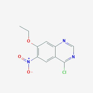 4-Chloro-7-ethoxy-6-nitroquinazoline