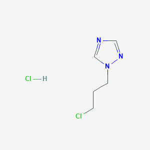 1-(3-chloropropyl)-1H-1,2,4-triazole hydrochloride
