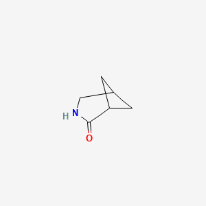 molecular formula C6H9NO B2864742 3-氮杂双环[3.1.1]庚烷-2-酮 CAS No. 1427319-44-5