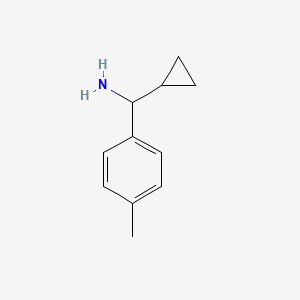 1-Cyclopropyl-1-(4-methylphenyl)methanamine