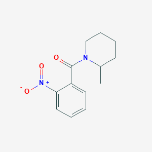 2-Methyl-1-(2-nitrobenzoyl)piperidine