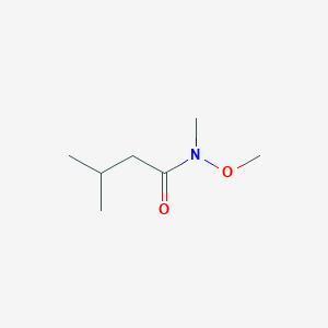 molecular formula C7H15NO2 B2864934 N-甲氧基-N,3-二甲基丁酰胺 CAS No. 147356-77-2