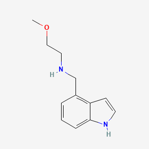 N-(1H-indol-4-ylmethyl)-2-methoxyethanamine