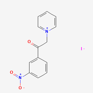 1-[2-(3-Nitrophenyl)-2-oxoethyl]pyridinium iodide