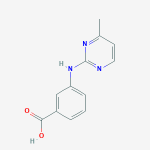 3-[(4-Methylpyrimidin-2-yl)amino]benzoic acid