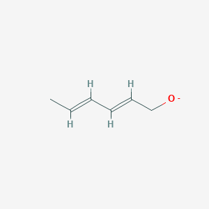 molecular formula C6H9O B2864968 (2E,4E)-Hexa-2,4-dien-1-olate CAS No. 98201-93-5