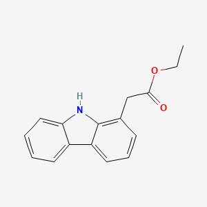 Ethyl 2-(9H-carbazol-1-yl)acetate