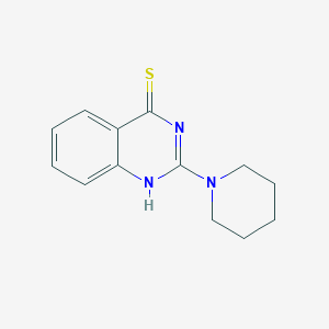 2-(piperidin-1-yl)quinazoline-4(3H)-thione