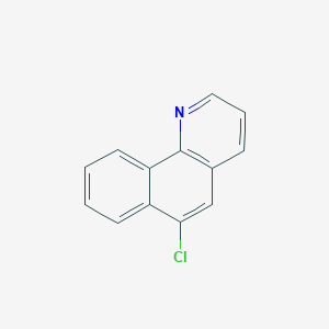 molecular formula C13H8ClN B286499 6-Chlorobenzo[h]quinoline 