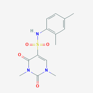 N-(2,4-dimethylphenyl)-1,3-dimethyl-2,4-dioxopyrimidine-5-sulfonamide