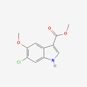 methyl 6-chloro-5-methoxy-1H-indole-3-carboxylate