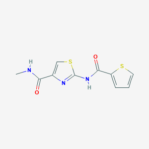 N-methyl-2-(thiophene-2-carboxamido)thiazole-4-carboxamide