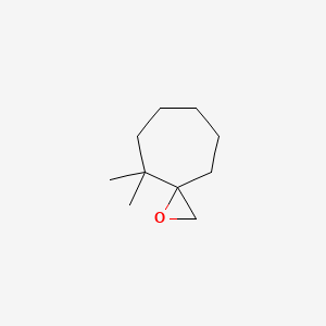molecular formula C10H18O B2865195 4,4-Dimethyl-1-oxaspiro[2.6]nonane CAS No. 2248376-55-6