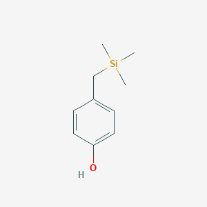 molecular formula C10H16OSi B028652 4-[(trimethylsilyl)methyl]Phenol CAS No. 101224-30-0