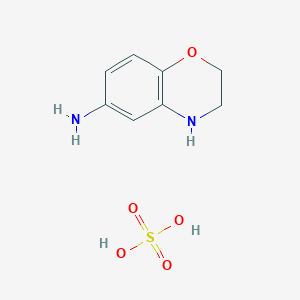 3,4-Dihydro-2h-1,4-benzoxazin-6-amine sulfate