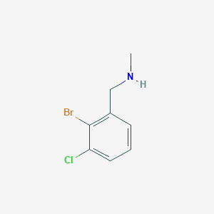 [(2-Bromo-3-chlorophenyl)methyl](methyl)amine