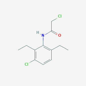 2-chloro-N-(3-chloro-2,6-diethylphenyl)acetamide