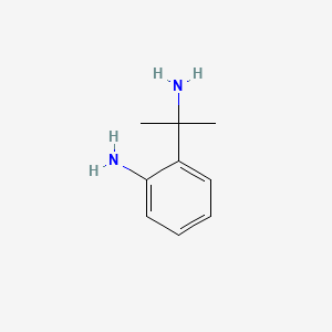 molecular formula C9H14N2 B2865318 2-(2-氨基丙烷-2-基)苯胺 CAS No. 229326-17-4