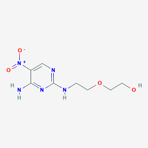 2-(2-((4-Amino-5-nitropyrimidin-2-yl)amino)ethoxy)ethanol