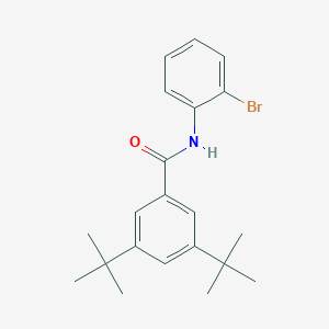 molecular formula C21H26BrNO B286568 N-(2-bromophenyl)-3,5-ditert-butylbenzamide 