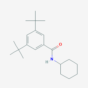 molecular formula C21H33NO B286569 3,5-ditert-butyl-N-cyclohexylbenzamide 