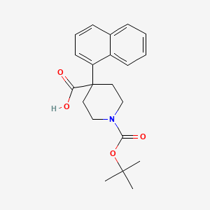 Boc-4-(naphthalen-1-yl)-piperidine-4-carboxylic acid