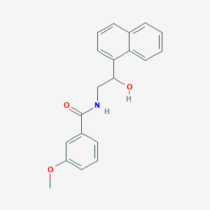 N-(2-hydroxy-2-(naphthalen-1-yl)ethyl)-3-methoxybenzamide