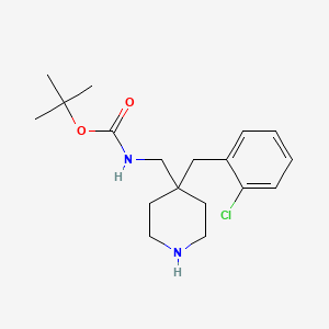 tert-Butyl [4-(2-chlorobenzyl)piperidin-4-yl]methylcarbamate