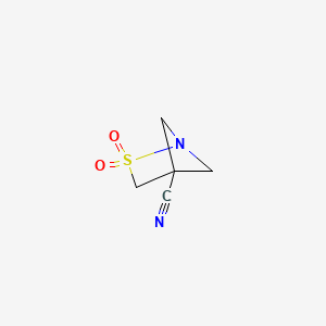 2,2-Dioxo-2lambda6-thia-1-azabicyclo[2.1.1]hexane-4-carbonitrile