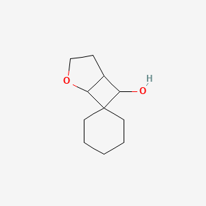 molecular formula C11H18O2 B2865877 Spiro[2-oxabicyclo[3.2.0]heptane-7,1'-cyclohexane]-6-ol CAS No. 2287335-39-9