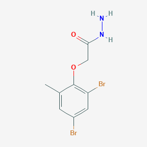2-(2,4-Dibromo-6-methylphenoxy)acetohydrazide