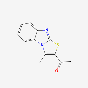 1-(3-Methyl[1,3]thiazolo[3,2-a][1,3]benzimidazol-2-yl)-1-ethanone