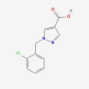 1-(2-chlorobenzyl)-1H-pyrazole-4-carboxylic acid