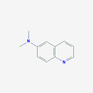 molecular formula C11H14N2O4S B2865985 N,N-dimethylquinolin-6-amine CAS No. 1076224-89-9