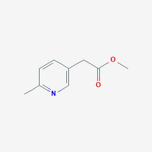 molecular formula C9H11NO2 B2866004 Methyl 2-(6-methylpyridin-3-yl)acetate CAS No. 90610-06-3